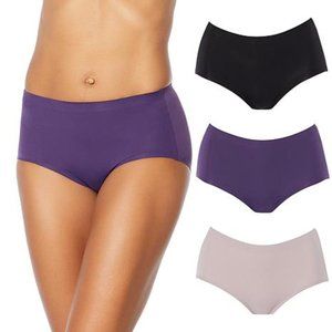 Rhonda Shear 3-pack Seamless Invisible Body Brief